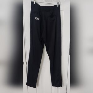 Mens Black Rawling Baseball Pant Large